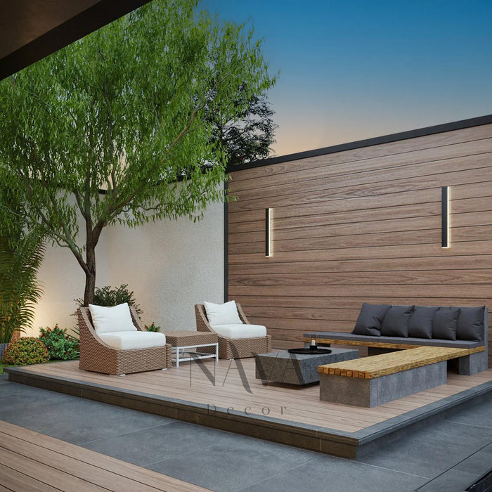 Aether Outdoor LED Wall Lamp