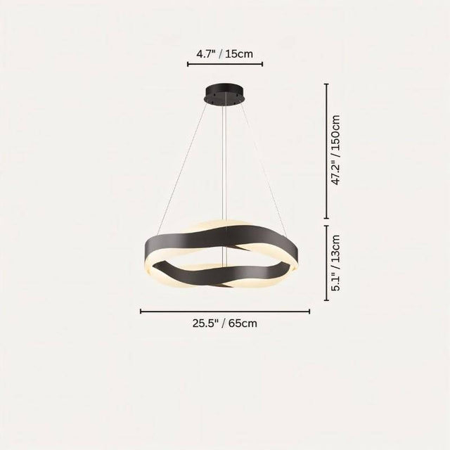 Ore Chandelier
