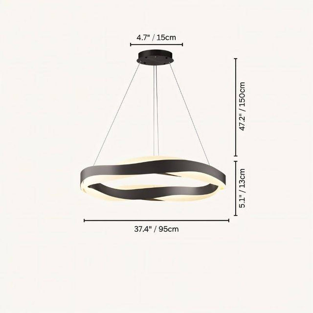 Ore Chandelier