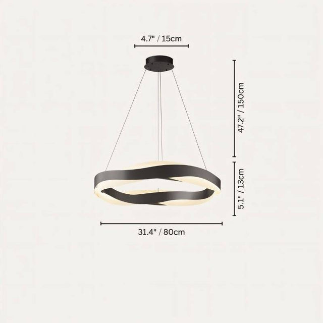 Ore Chandelier