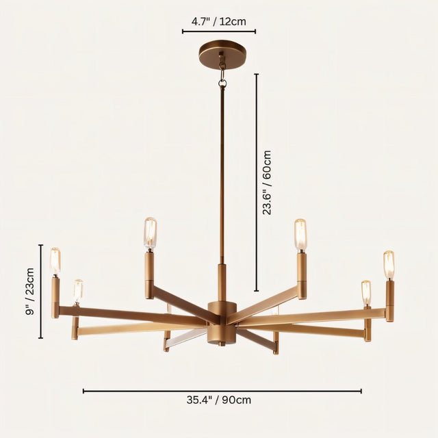 Orgosolo Chandelier