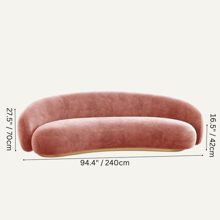 Yara Curved Sofa