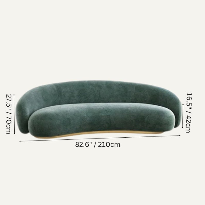 Yara Curved Sofa