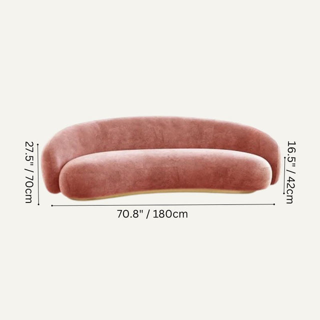 Yara Curved Sofa
