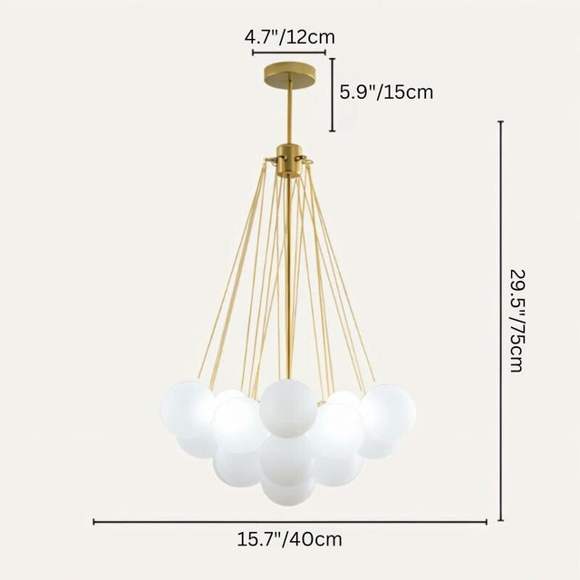 Shingle Chandelier