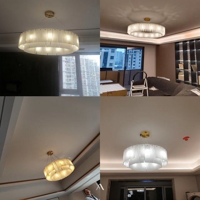 Denim Chandelier