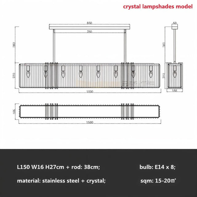 Glazing Chandelier