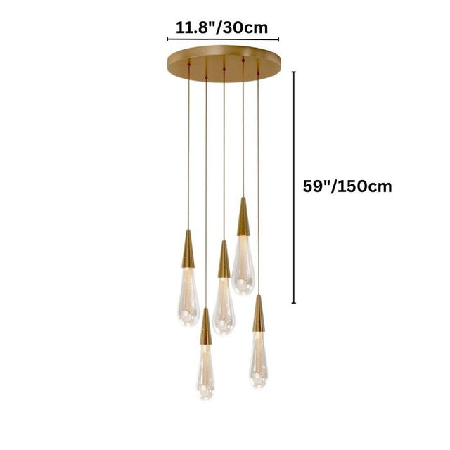 Ziggurat Pendant Light