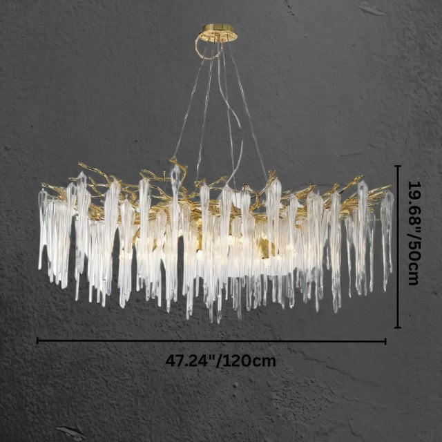 Tangelo Chandelier
