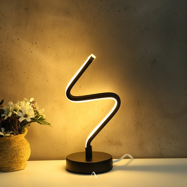 Groin Table Lamp