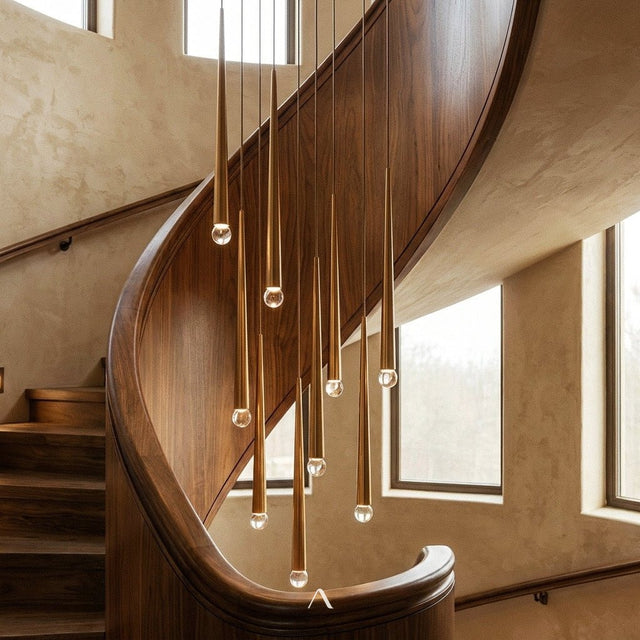 Herouvillette Staircase Chandelier