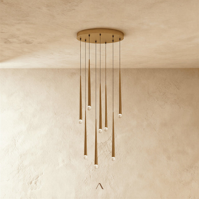 Herouvillette Staircase Chandelier