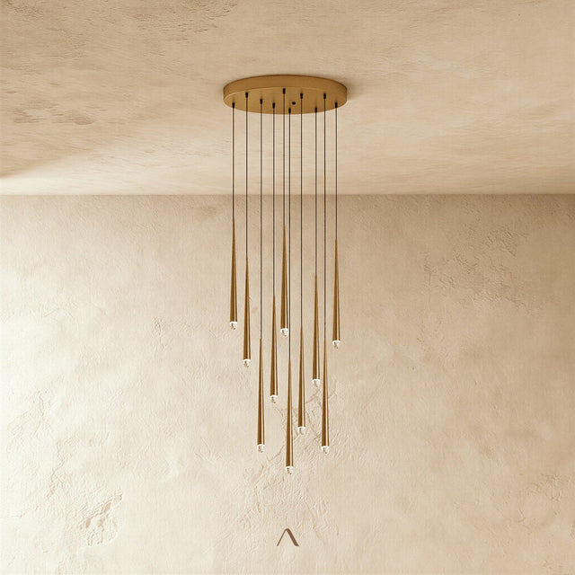 Herouvillette Staircase Chandelier