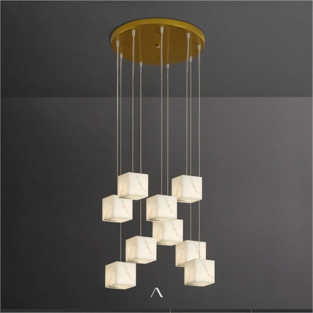 Ikat Chandelier