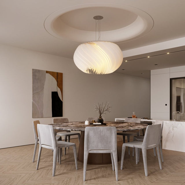 Tile Chandelier