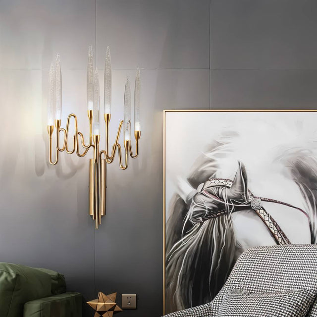 Worsted Wall Lamp