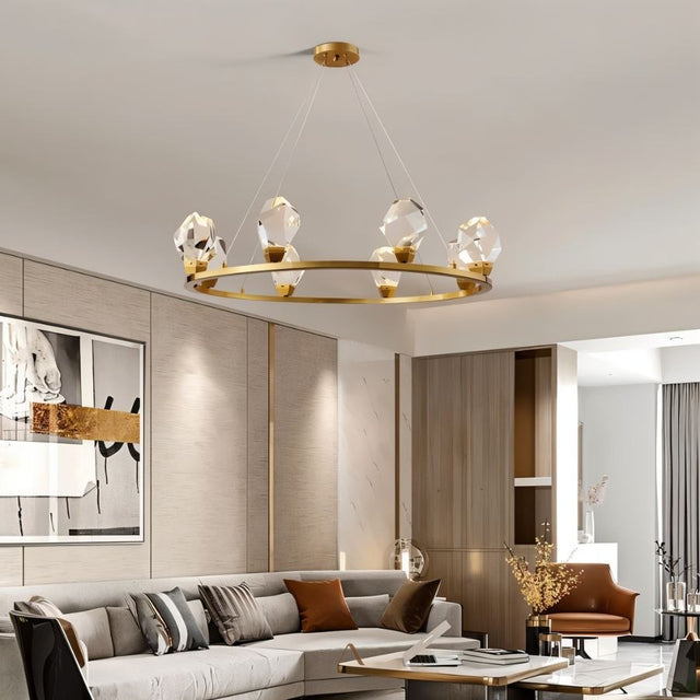 Mitre Round Chandelier