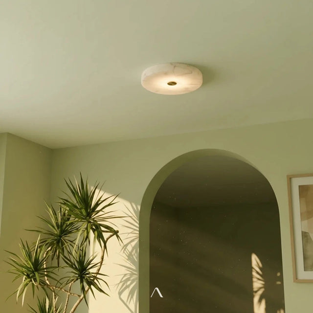 Muslin Ceiling Light