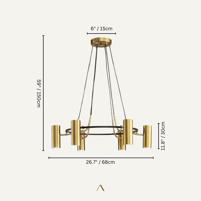 Opaline Chandelier