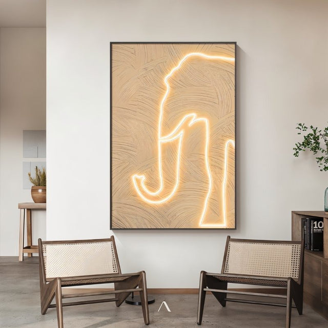 Refract Flare Illuminated Art
