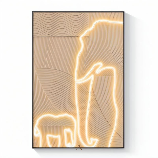 Refract Flare Illuminated Art