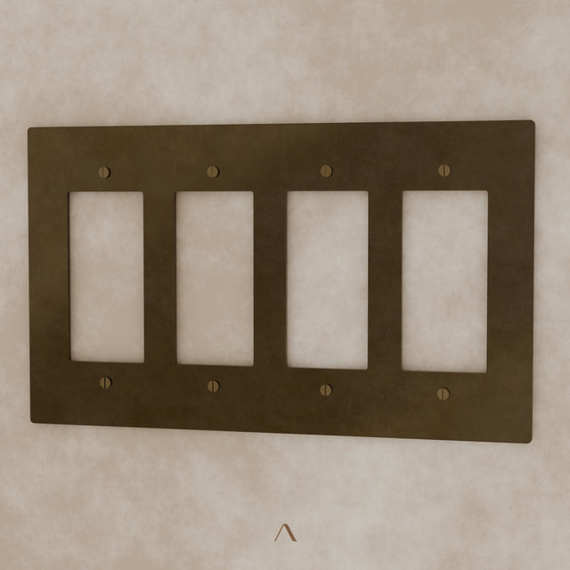 The Brantome Brass Plate (Vintage Brass) (Custom Module)