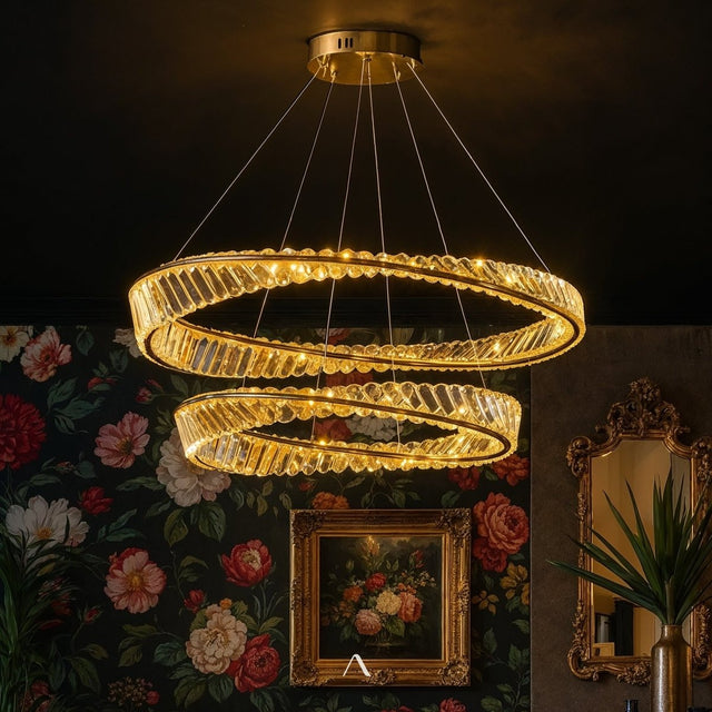Tropes 2-Tier Chandelier