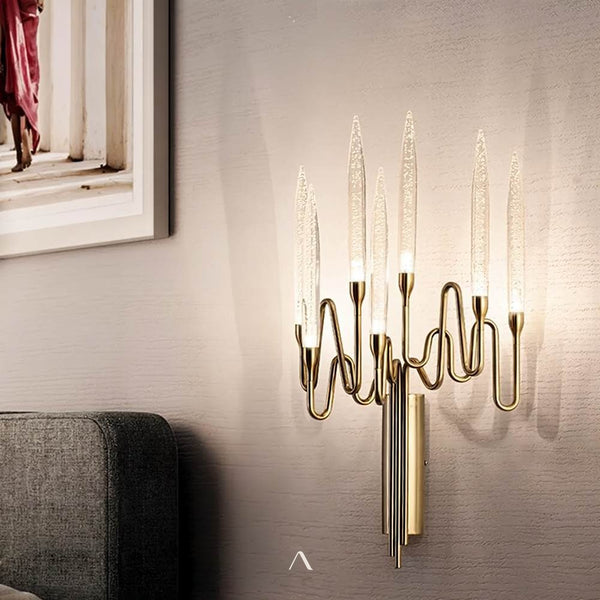 Worsted Wall Lamp
