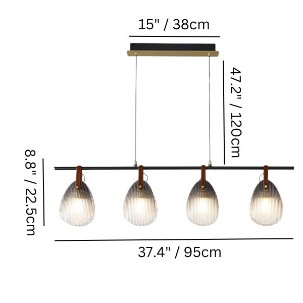 Nadira Linear Chandelier