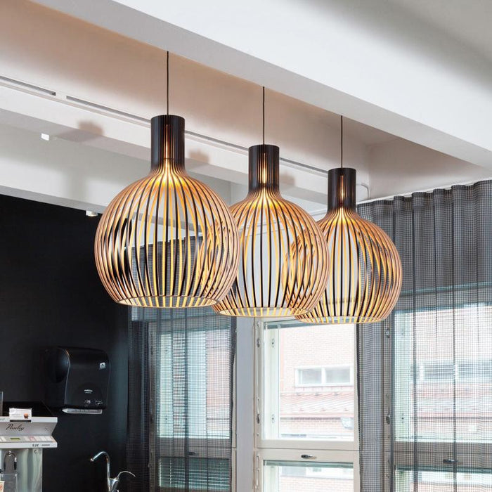 Avian Rattan Pendant Light