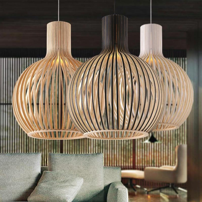 Avian Rattan Pendant Light