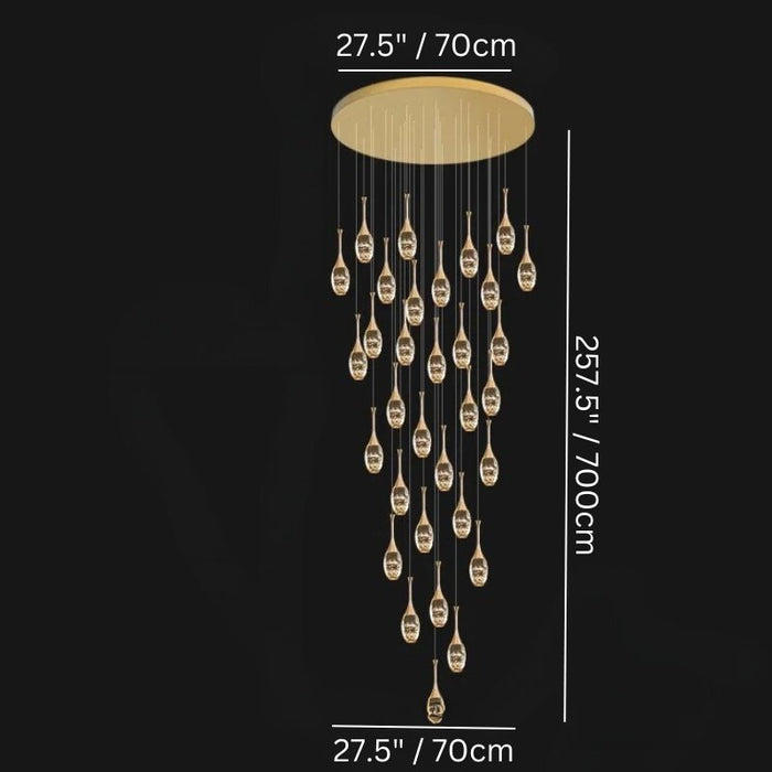 Luminique Cascade Chandelier