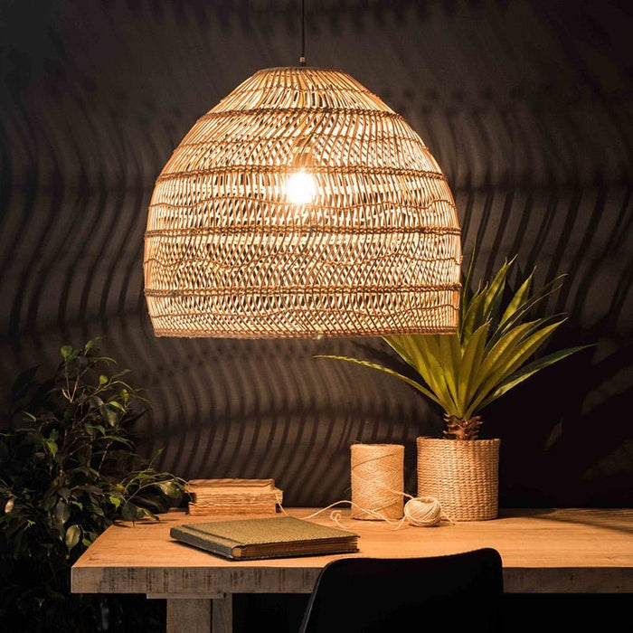 Artisan Rattan Pendant Light