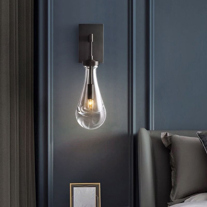 Lacrima Glass Tears Wall Sconce