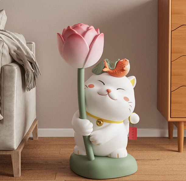 Leo Illuminated Art Figurine