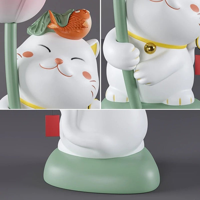 Leo Illuminated Art Figurine