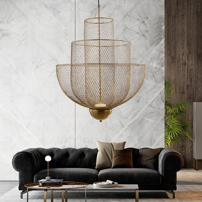 Seraphina Mesh Chandelier