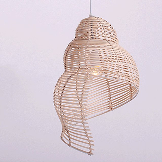 Enwrap Rattan Pendant Light