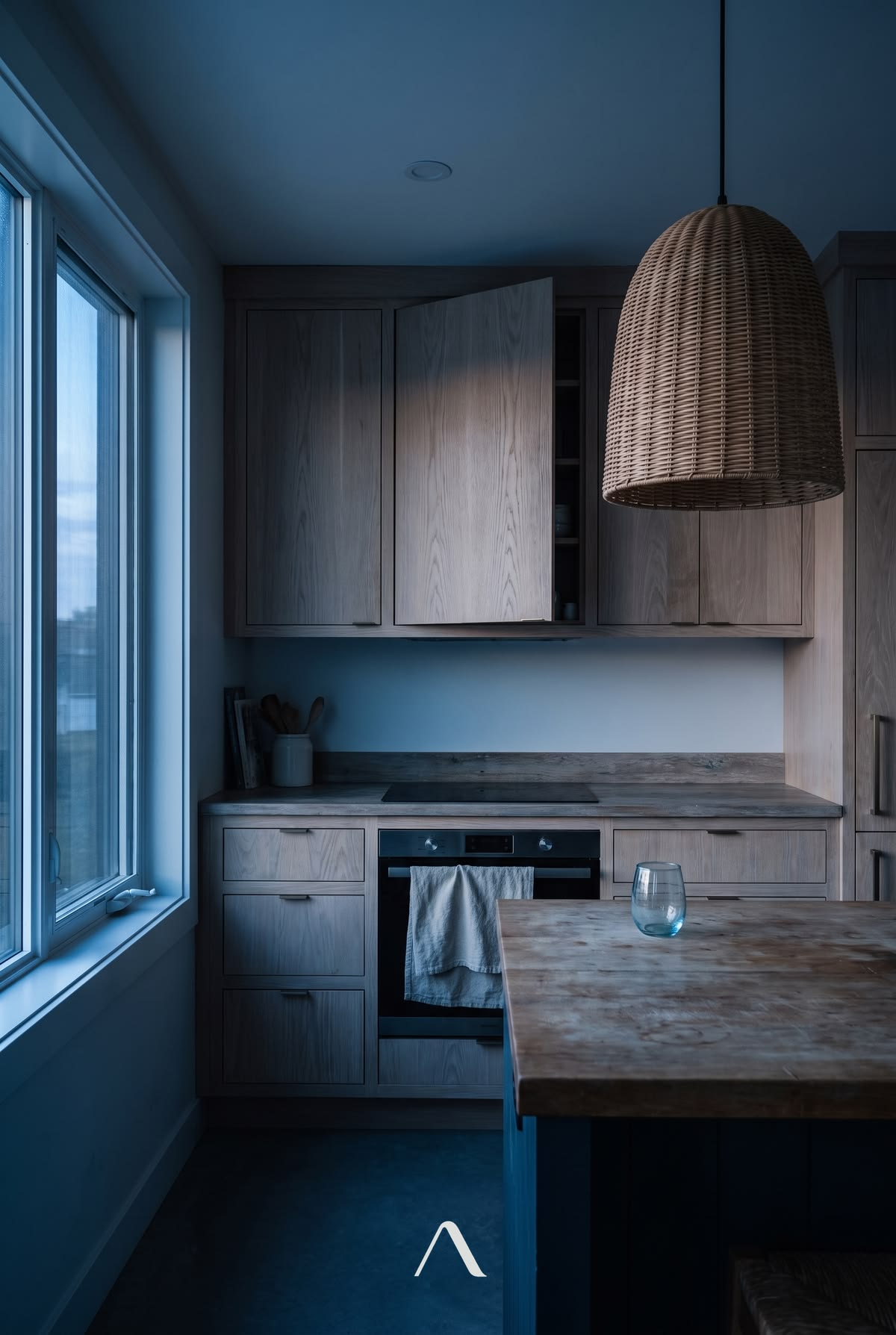 Coastal Kitchen Ideas — Deep Blue Dusk