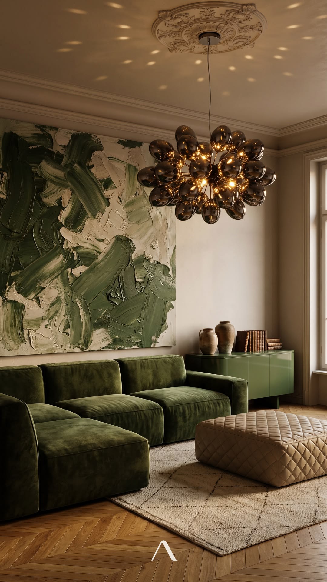 Green living room