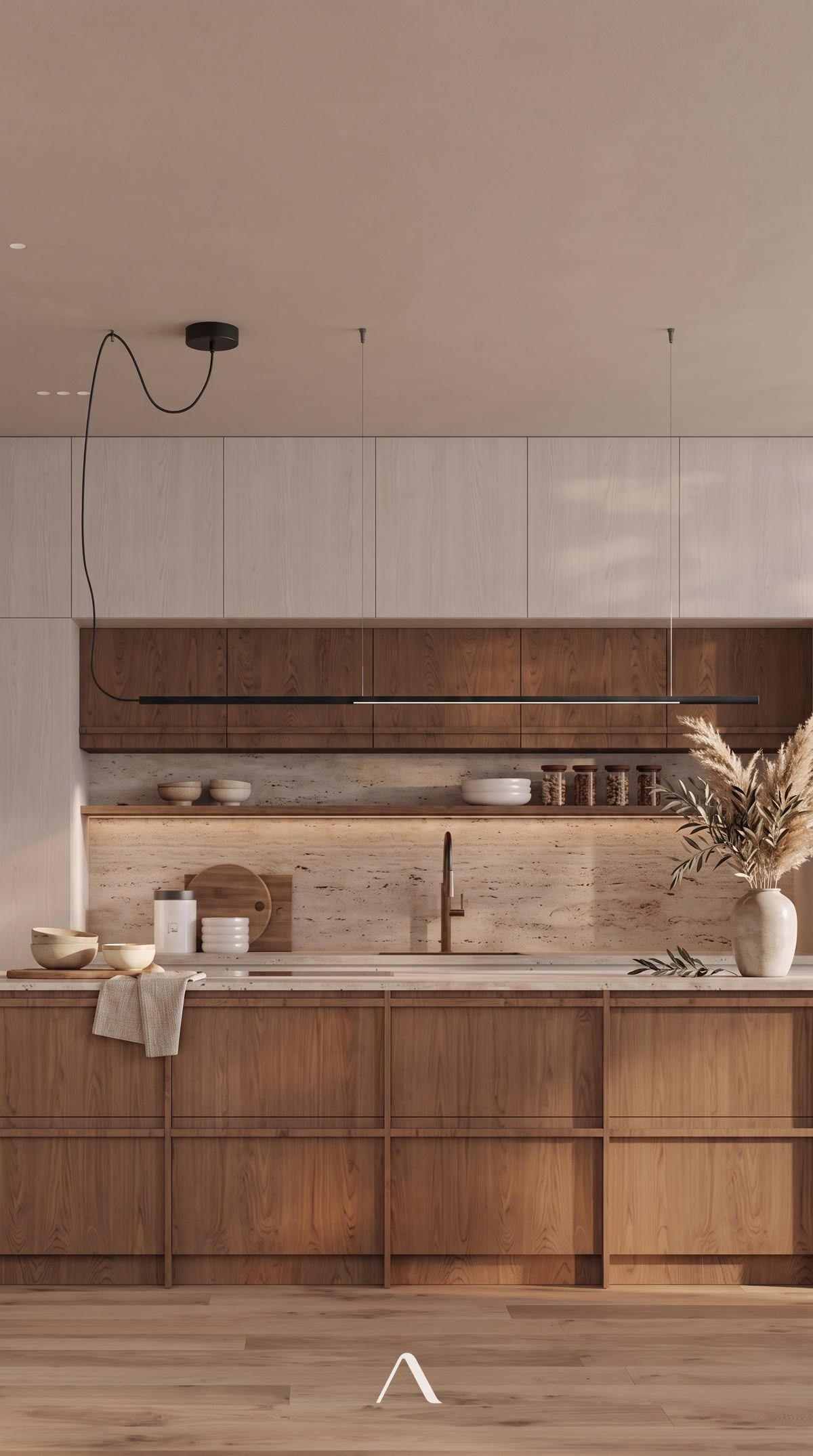 Walnut kitchen