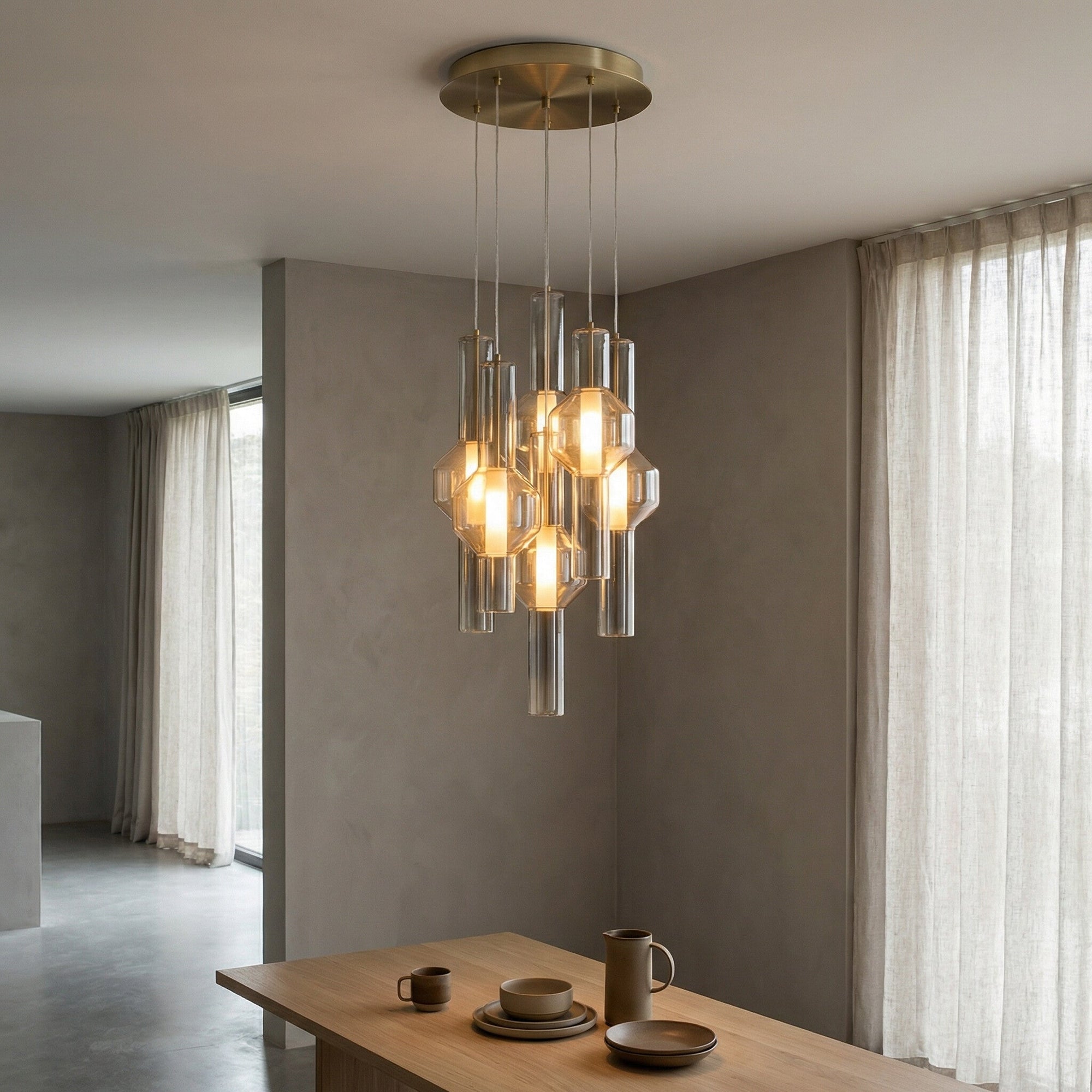 Glass Chandeliers