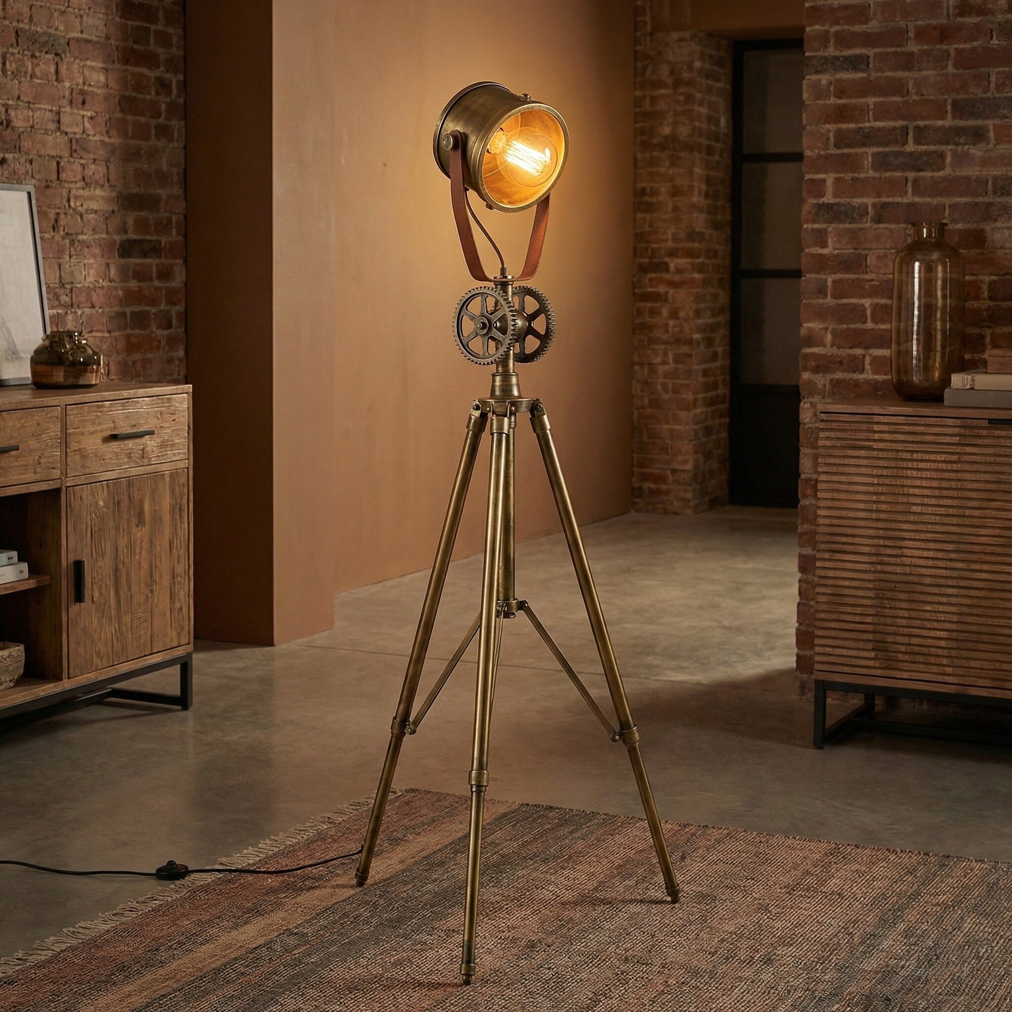 Industrial Floor Lamps