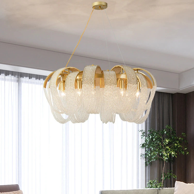 image_text: Luxury-Tassel-Crystal-Living-Room-Chandelier-Po...