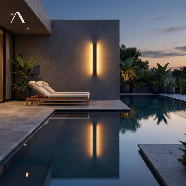 Aether Outdoor LED Wall Lamp