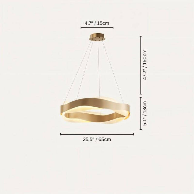 Ore Chandelier