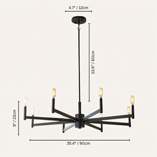 Orgosolo Chandelier