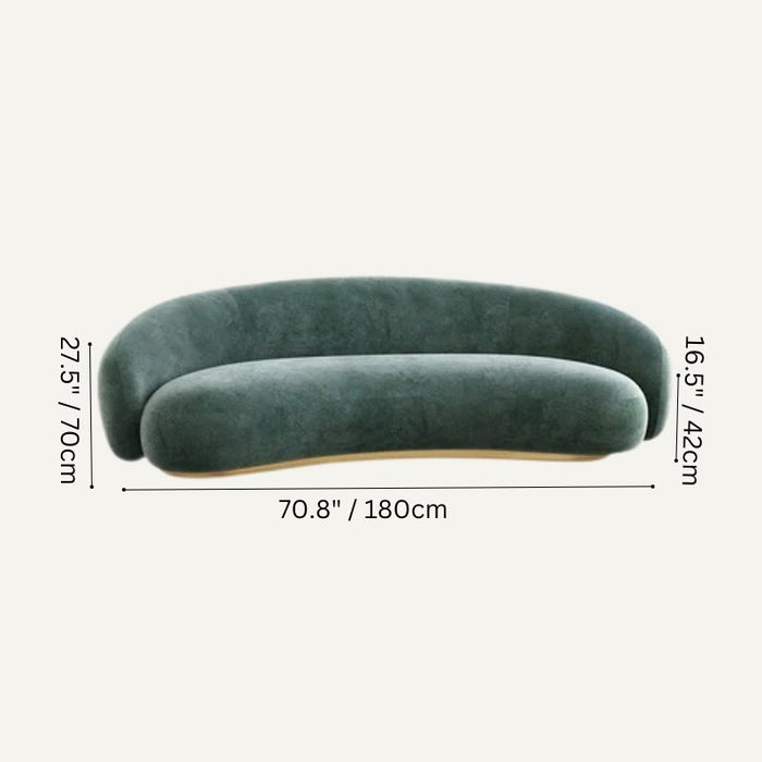 Yara Curved Sofa