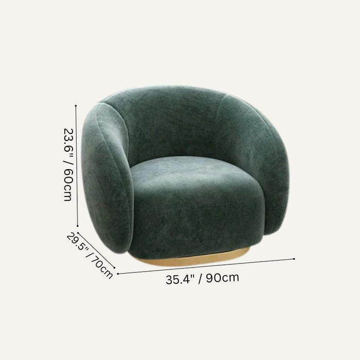 Yara Curved Sofa