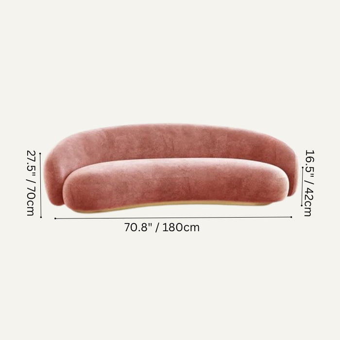 Yara Curved Sofa